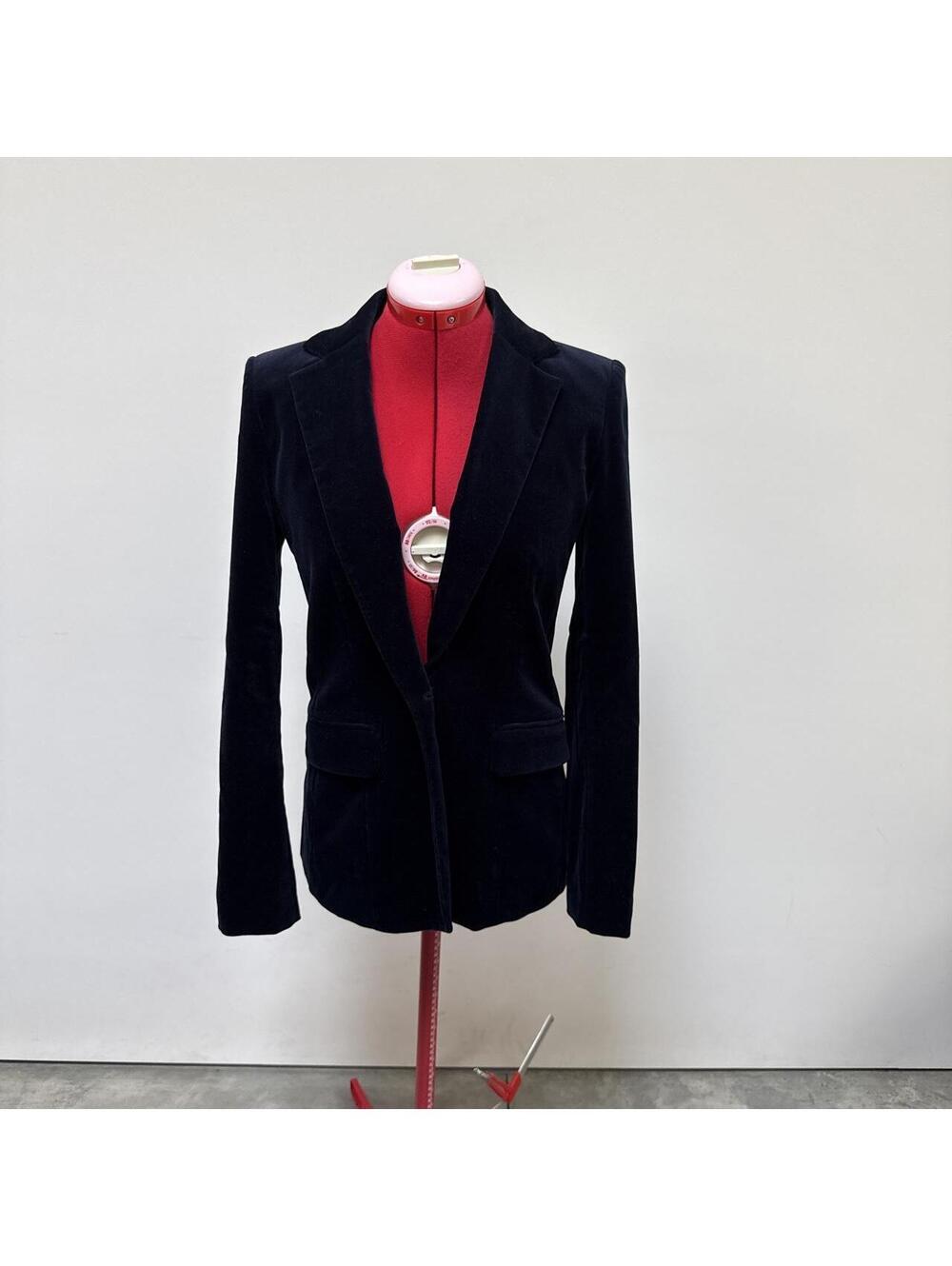 Frame Women's Navy and Blue Jacket